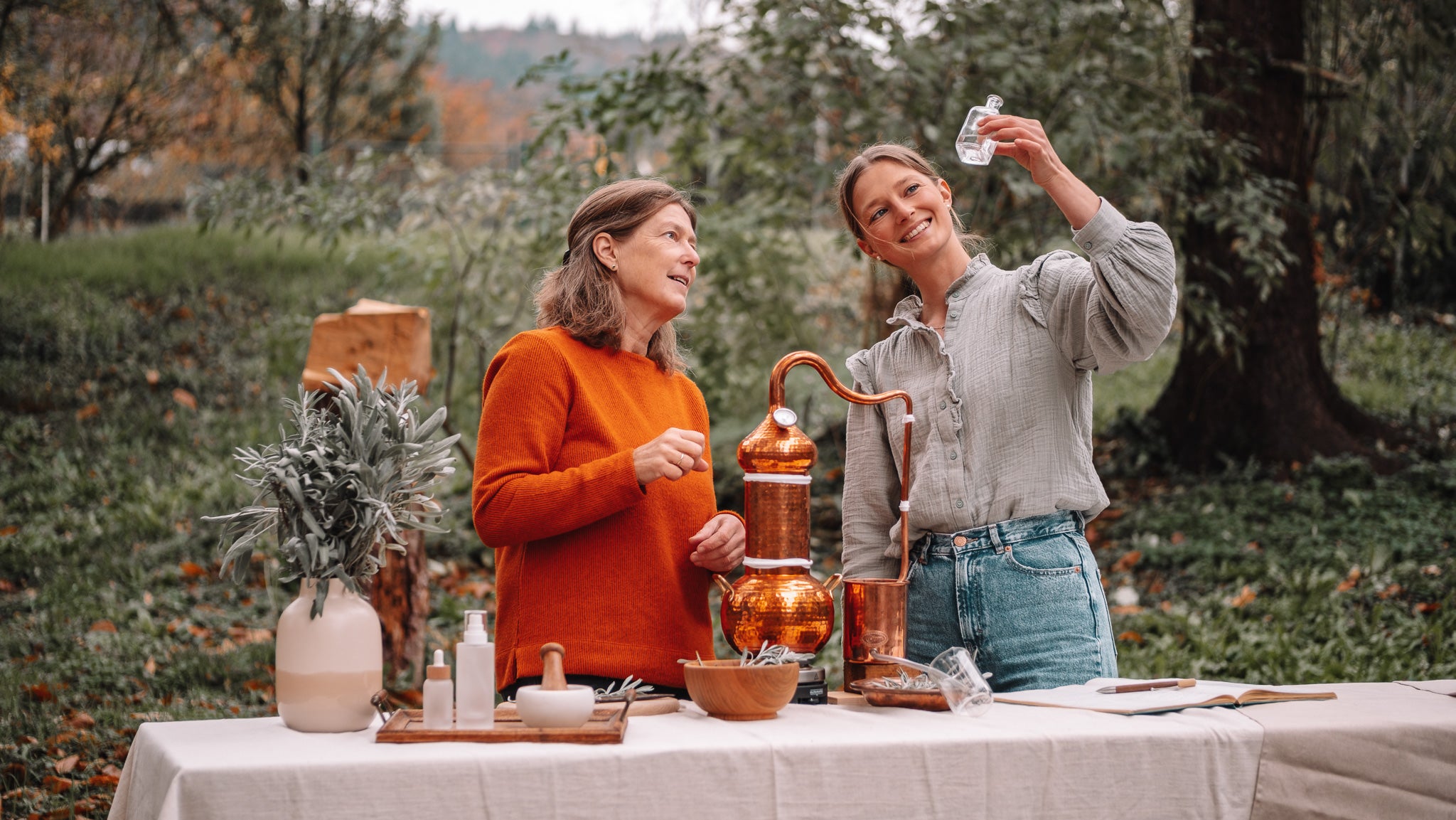 Gründerinnen von Botanik Atelier, Naturkosmetik aus Heidelberg